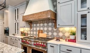 Cement Patterned Tile Kitchen Remodel Shreveport United Tile 