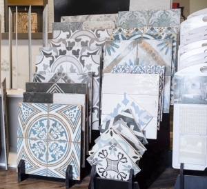 Patterned tile located at Classic Stone Bossier and United Tile Shreveport