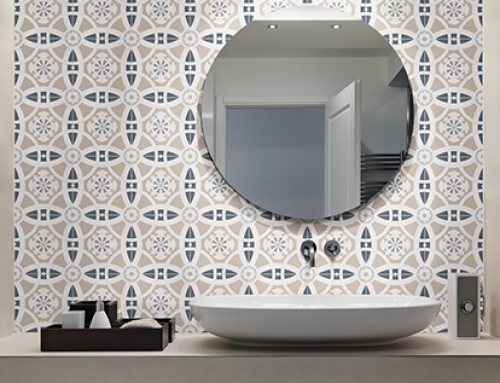 Building And Remodeling Using Patterned Tiles